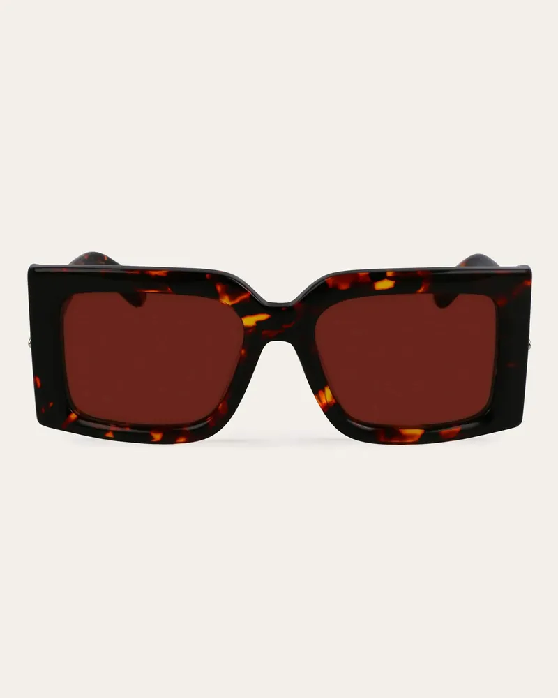 Ferragamo Damen Sonnenbrillen Rot Rot