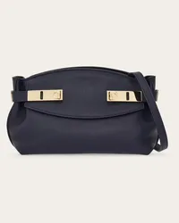 Ferragamo Hug Umhängetasche Blau