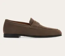 Herren Penny-Loafer Grau Größe