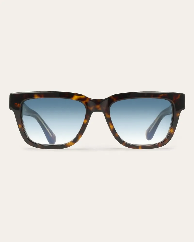 Ferragamo Herren Quadratische Sonnenbrillen Braun Braun