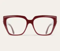 Damen Korrekturbrillen Rot