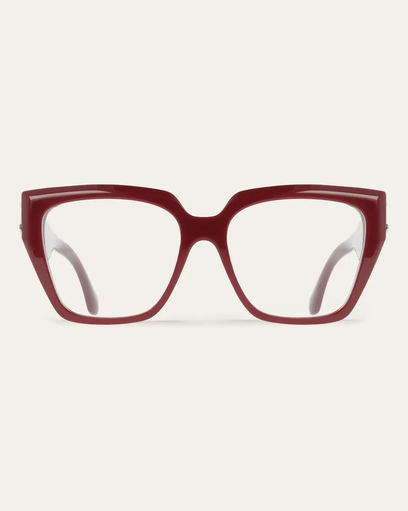 Ferragamo Damen Korrekturbrillen Rot Rot