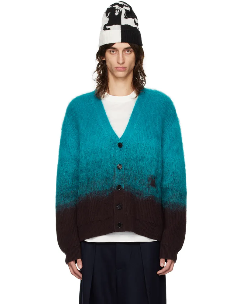 Burberry Blue Gradient Cardigan Snug