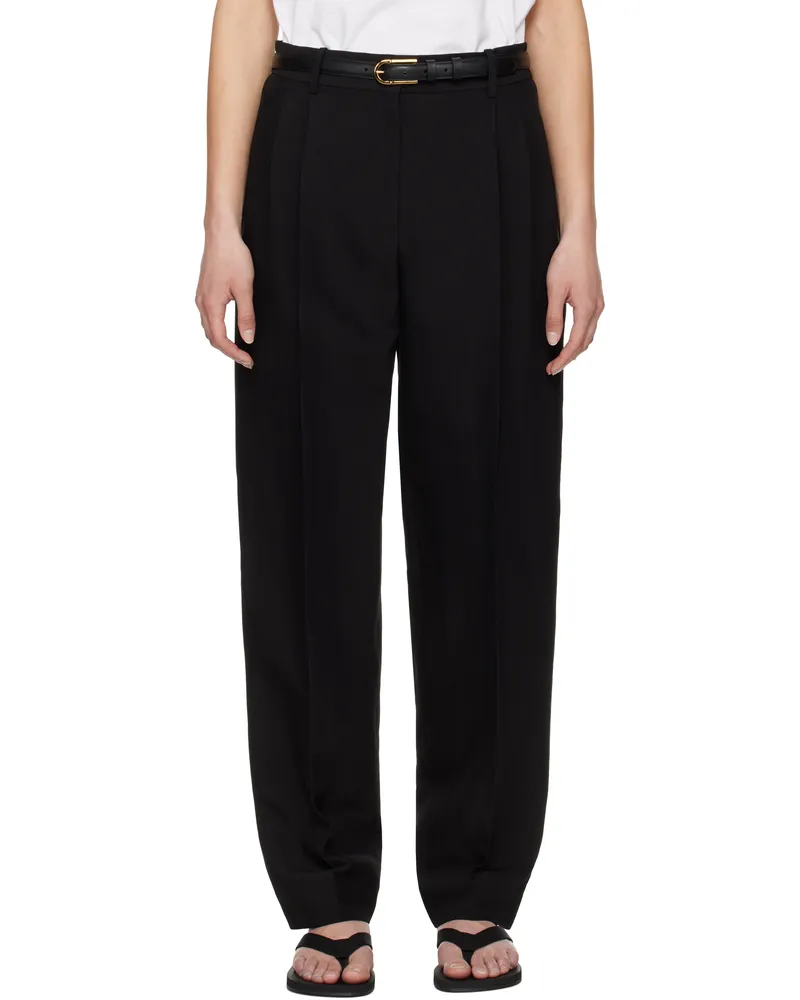 The Row Black Lilas Trousers Blk