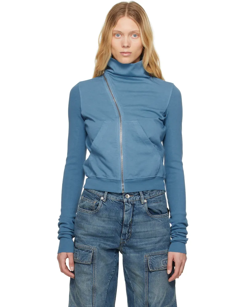 DRKSHDW by Rick Owens Blue Hollywood Mountain Sweatshirt 86