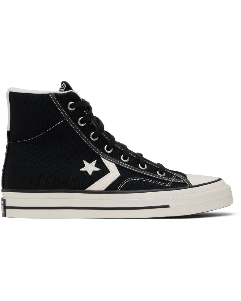 Converse Black Star Player 76 High Top Sneakers Black