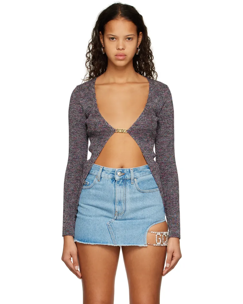 GCDS Multicolor Clip Cardigan Mix