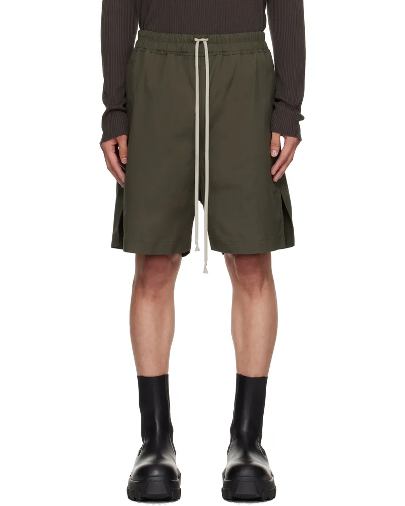 Rick Owens Khaki Concordians Boxer Shorts 25
