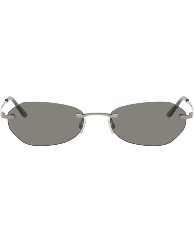 Our Legacy Silver Adorable Sunglasses Trinity