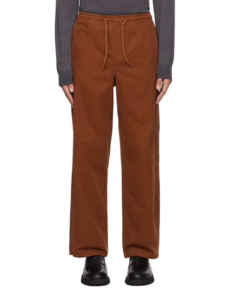 A.P.C. Orange Vincent Trousers Eaf