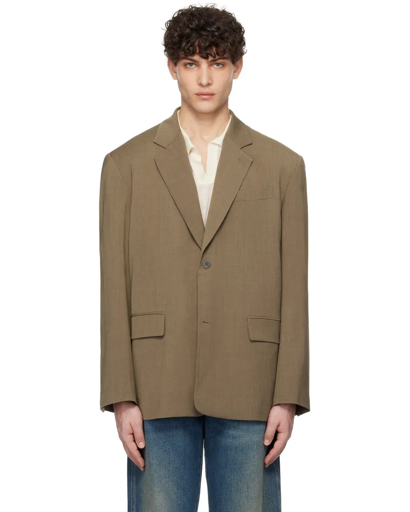 LE 17 SEPTEMBRE Beige Tailored Blazer