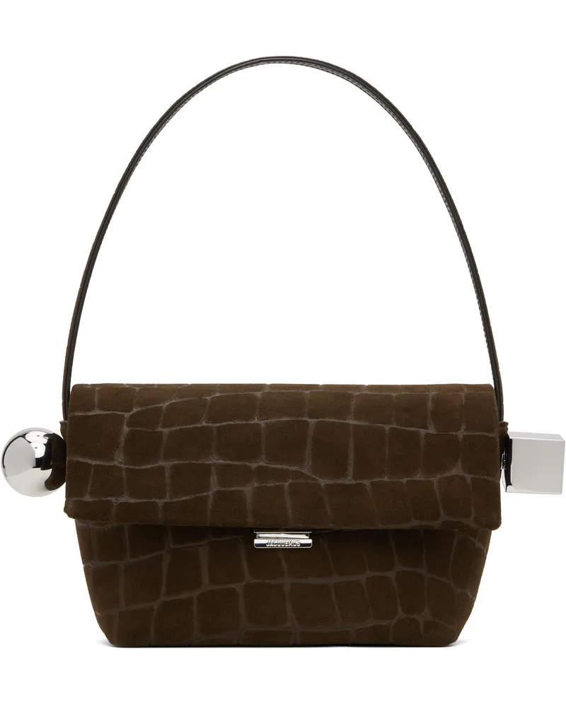 Jacquemus Brown La Croisière 'The Rond Carré' Bag 880