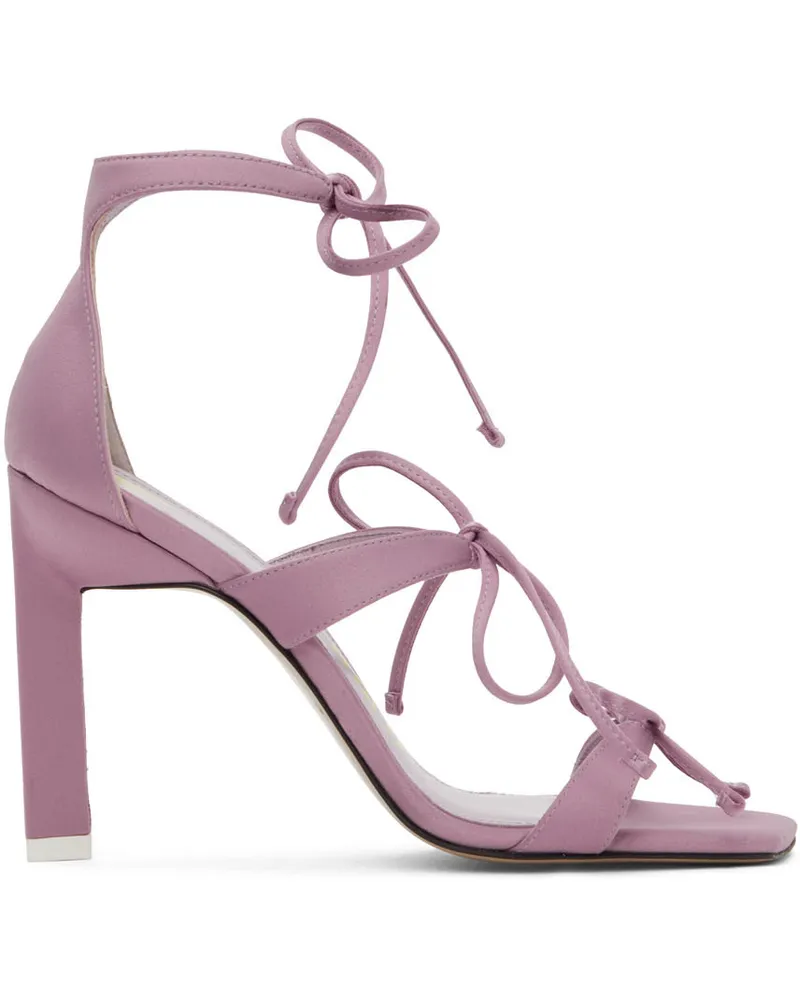 ATTICO Pink Aria Heeled Sandals 134
