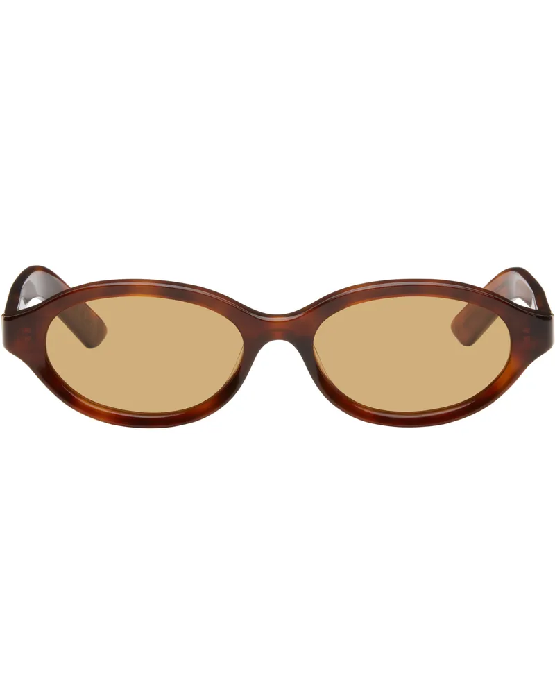 RETROSUPERFUTURE Brown Parola Sunglasses Havana