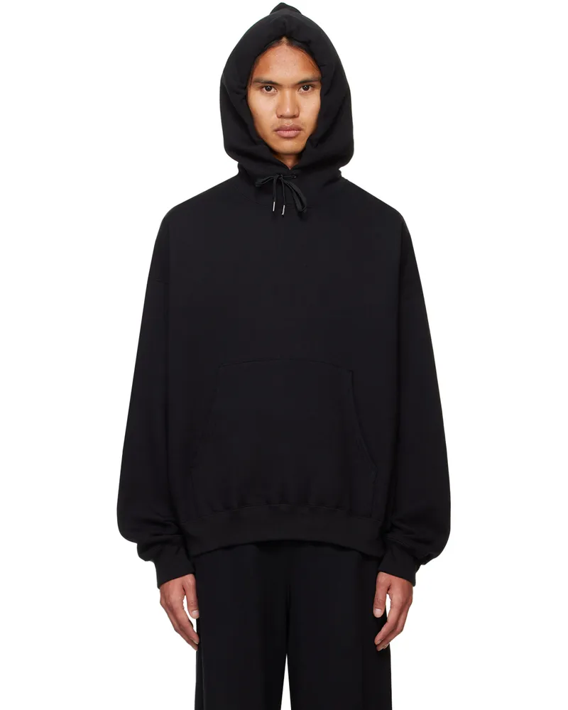 Fumito Ganryu Black 2Way Hoodie Black