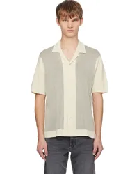 Rag & Bone Off-White & Black Harvey Shirt Ivrbklea