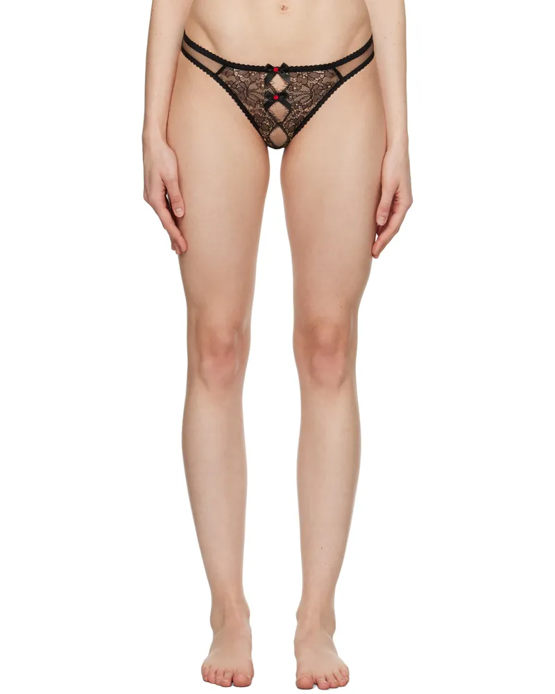 Agent Provocateur Black Lorna Briefs 1000