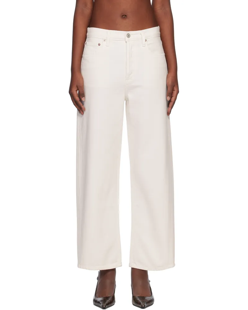 AGOLDE Off-White Ren Jeans Fortune