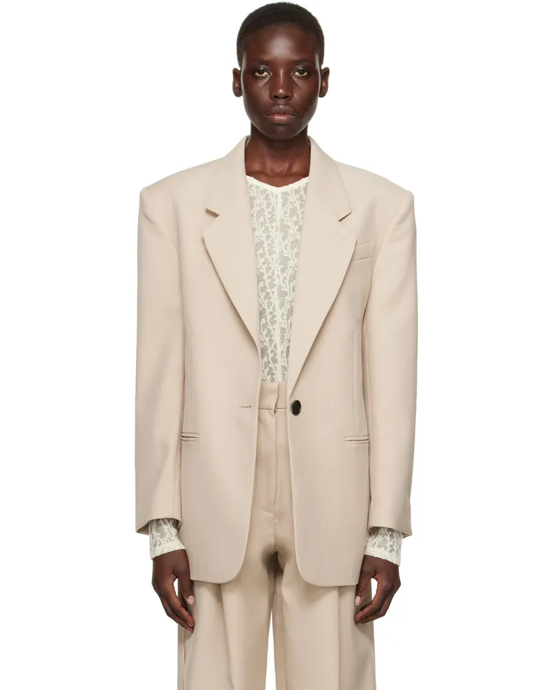 camilla and marc Beige Rhett Blazer L00