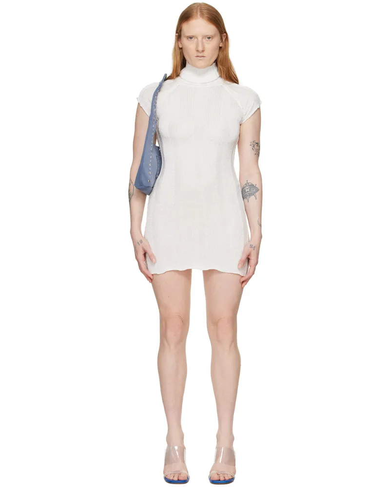 GIMAGUAS White Salsa Minidress White