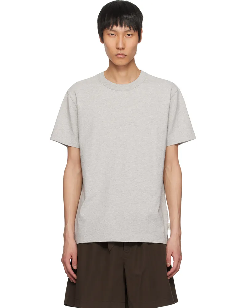TEKLA Gray Sleeping T-shirt Grey
