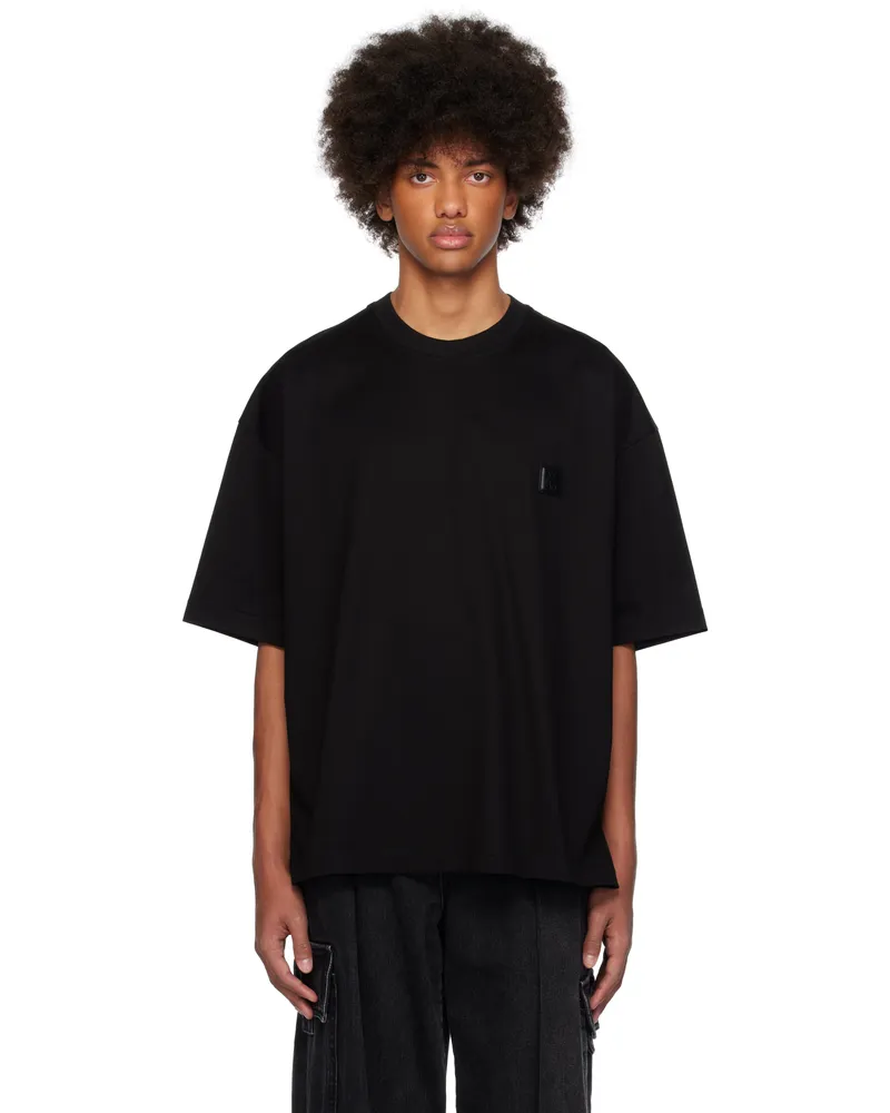 Wooyoungmi Black City Graphic T-shirt 718b
