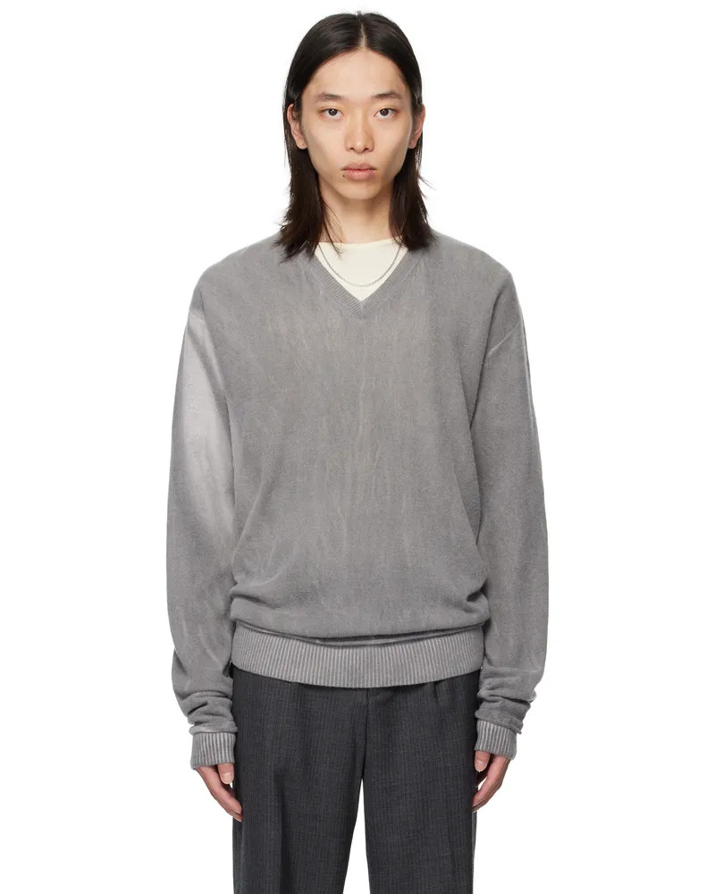 Our Legacy Gray Parallel Sweater Grey