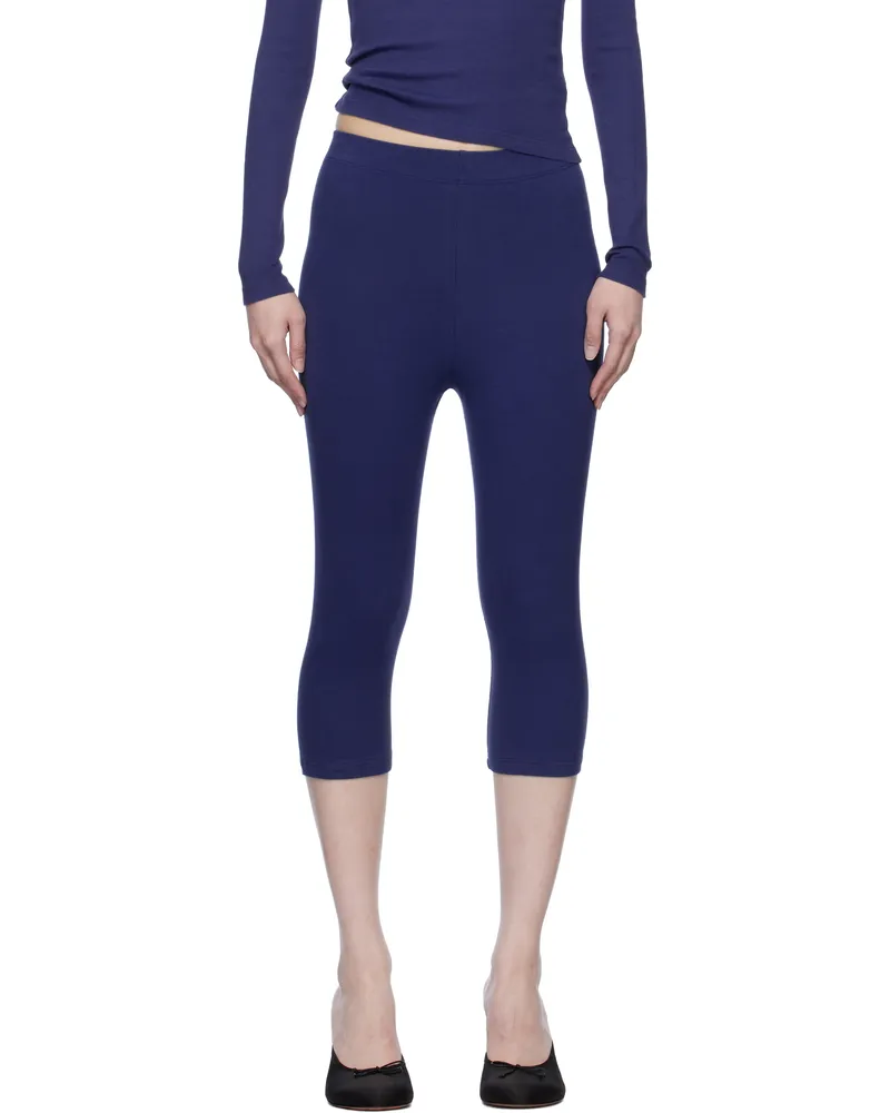 Gil Rodriguez Navy Capri Leggings Navy