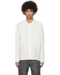 Maisie Wilen White Argon Shirt Sugar