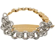 Gold & Silver Multi Chains Bracelet