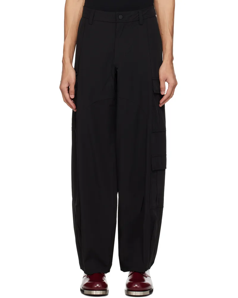 Han Kjøbenhavn Black Pocket Cargo Pants Black