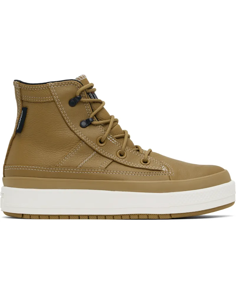 Converse Tan Chuck Taylor All Star Equip Waterproof Sneakers Toadstool