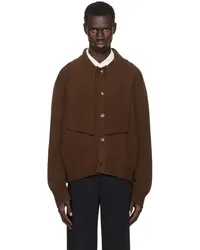 CMMN SWDN Brown Seth Cardigan Brown