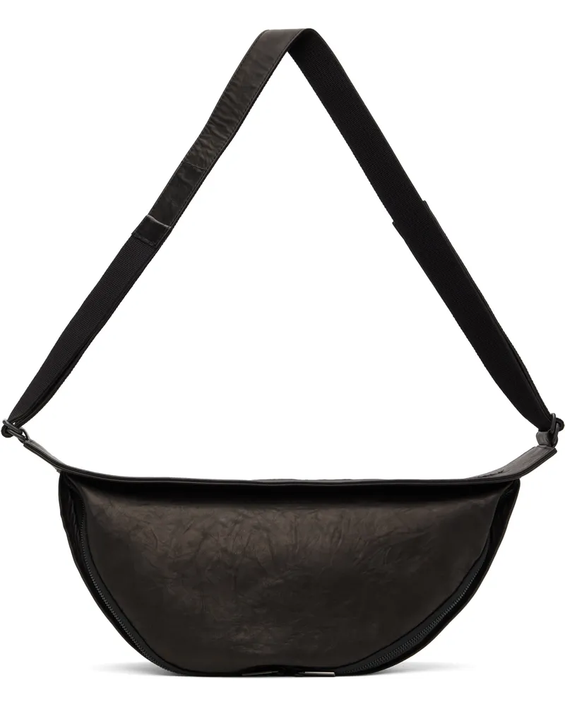 Yohji Yamamoto Black Y Crossbody Bag 1