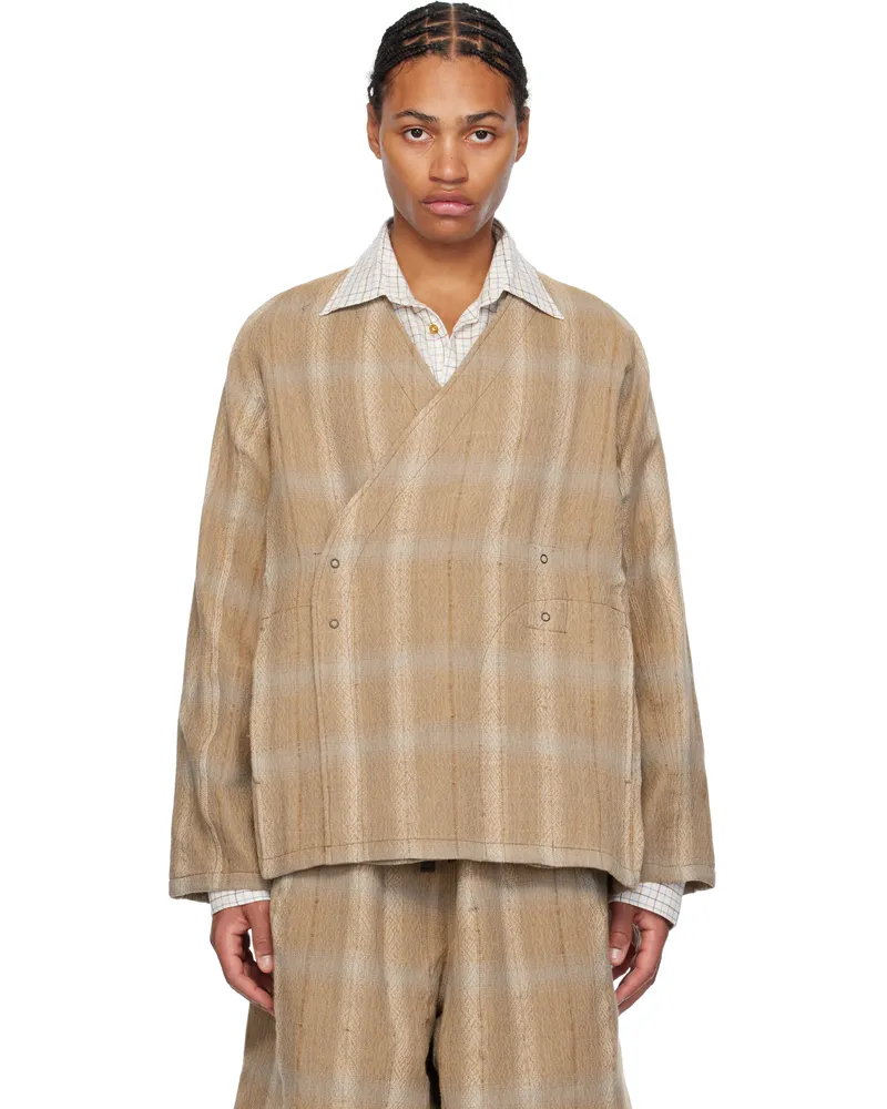 NEEDLES Beige Samue Jacket A-mocha