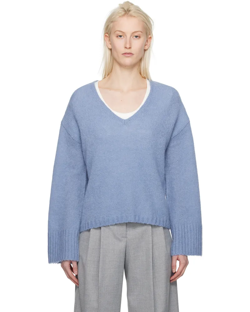 By Malene Birger Blue Cimone Sweater 2g6