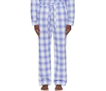 Blue Plaid Pyjama Pants