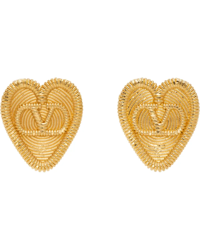 Valentino Garavani Fil Perdu Metal Earrings Km5