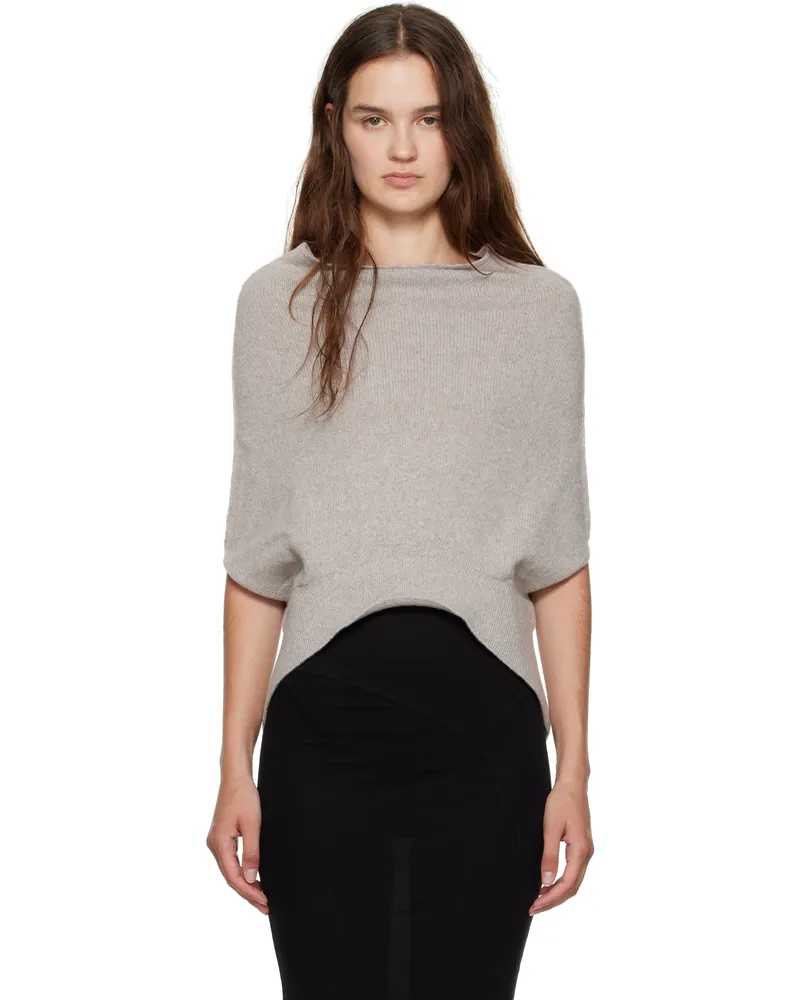 Rick Owens Off-White Concordians SL Shroud Sweater 08