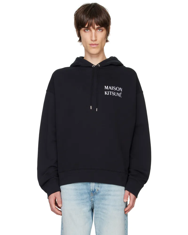 Kitsuné Black Waterfall Oversize Hoodie P199