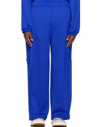 Adererror Blue Drawstring Sweatpants Blue