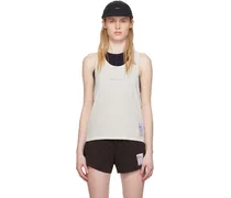 Off-White Perforated Tank Top