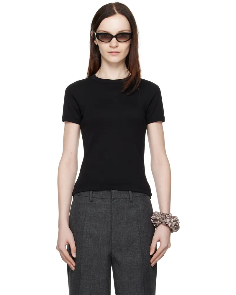 Flore Flore Black Car T-shirt Black