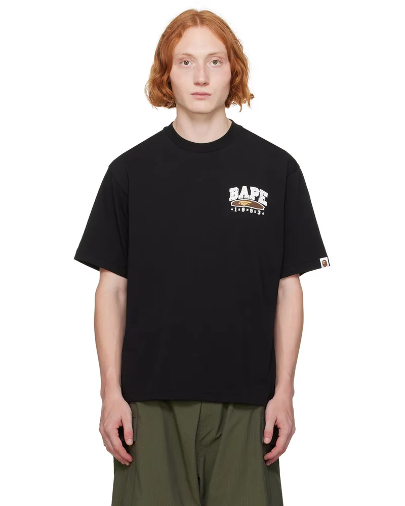 BAPE Black Hand Draw 'Bape' T-Shirt Black