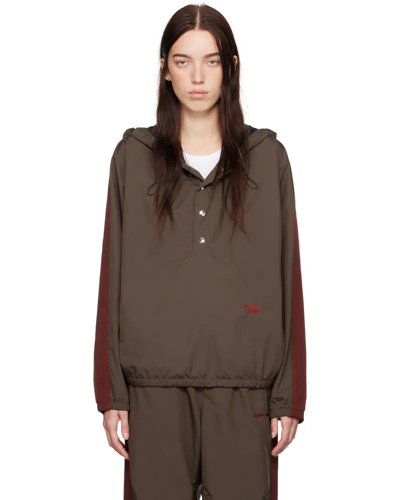 Wales Bonner Brown adidas Originals Edition Taffeta Anorak Night