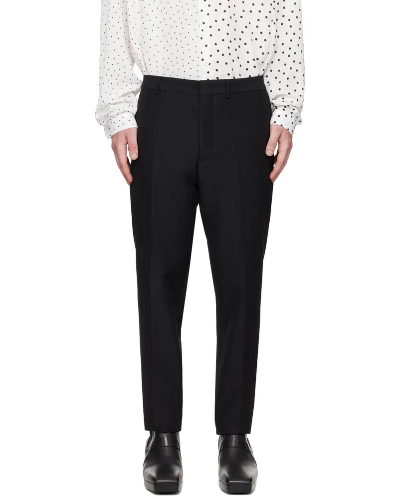 NICOLAS ANDREAS TARALIS Black Techno Trousers 0