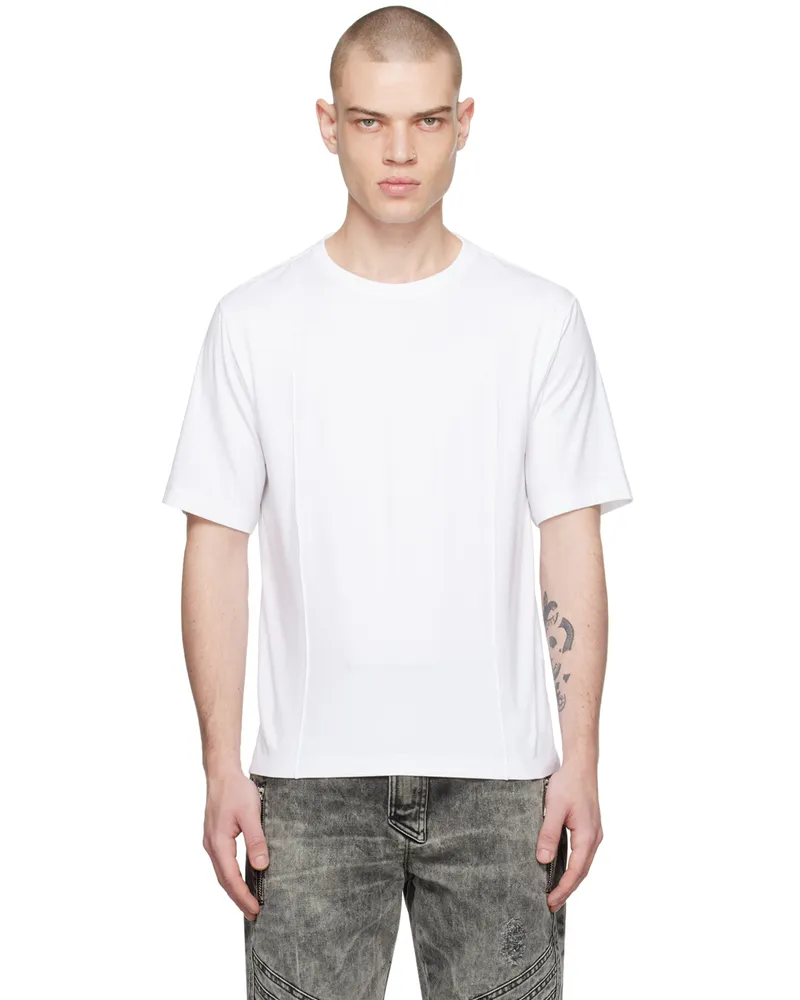 Peter Do White Regular Creased T-Shirt White