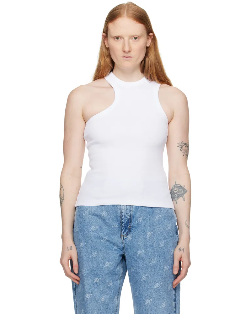 Axel Arigato White Scoop Tank Top White