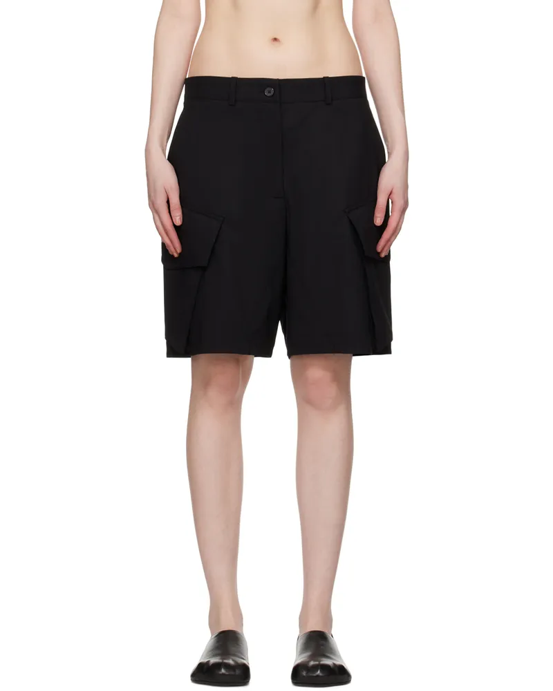 J.W.Anderson Black Tailored Shorts 999