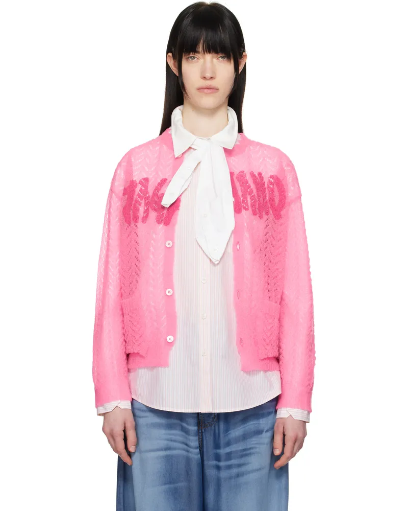Magliano Pink Bimbo Cardigan 14